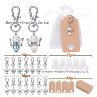 Ornement créatif en forme d'ailes d'ange gardien avec boucle pour la décoration de lieux événementiels : mariages, anniversaires, Noël, baptêmes, communions, remerciements