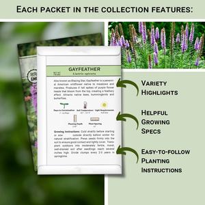 Bouquets de <span class=keywords><strong>fleurs</strong></span> coupées non-OGM de collection, tournesols, marguerites, cosmos, œillets, zinnias attrayants <span class=keywords><strong>pour</strong></span> la maison, attire <span class=keywords><strong>les</strong></span> pollinisateurs - Product Image 2