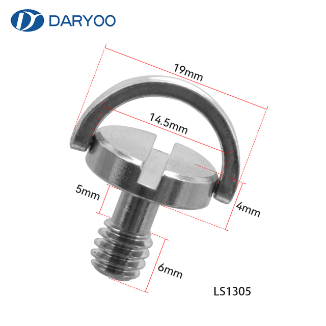 Stainless Steel Quick-release Plate Wrench for Tightening 1/4 Camera Screws, D-ring Screws, Wholesale High-quality Screws