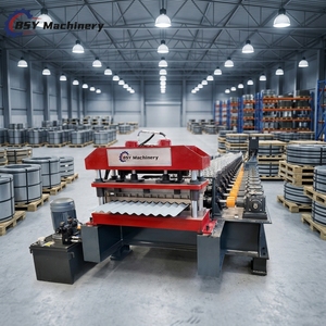Machine de formage à rouleaux entièrement automatique pour la production de panneaux de bacs de jardin surélevés en métal pour la culture de fleurs et de légumes - Product Image 1