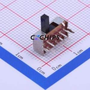 EG2310 Slide Switch Through hole Component (THT) Switch Double Pole Three Throw Rectangle Pin Header PC Pin 12.8mm - Product Image 2