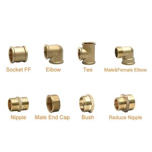 청동 배관 부속품 3/8 '' - 2'' - 물 사용용 청동 배관 부속품 - Product Image 4