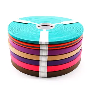 Custom Feel 5mm Coated Nylon & TPU Webbing Tape Silicone Sowebbing Straps for VR Shoes Li Bags Harness Polyester PVC Shoes