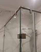 Cabine de douche personnalisée, 2000x1000x2000mm, salle de douche en verre trempé