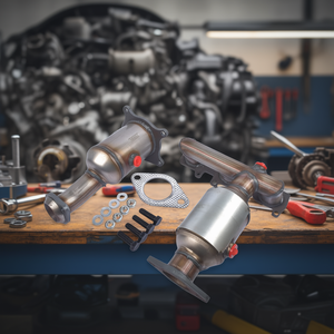 Convertidores Catalíticos para Edge 3.5L 3.7L 2011-2014, Bancos 1 y 2, Sin Turbo, D0100HP39YW, Acero Inoxidable, Repuesto para Gasolina - Product Image 2