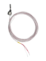 Sensor de Temperatura Industrial de Platino PT100 de Alta Precisión con Rosca G1/2, Sonda Única, Sistema de 3 Cables, IP66