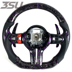 Volante Ajustable de Fibra de Carbono Compatible con <span class=keywords><strong>BMW</strong></span> Serie F F30 F82 F80 340i 440i, Modificación de Automóviles, Piezas de Auto - Product Image 1