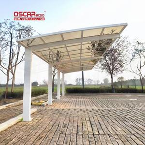 Kits de toitures plates en <span class=keywords><strong>aluminium</strong></span> avec toitures en polycarbonate pour le stationnement extérieur, le stockage dans le jardin et l'abri de voie d'accès, abri de voiture - Product Image 1