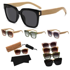 Бамбуковые солнцезащитные очки на заказ от Conchen, Новые поступления, оттенки, тенденции, 2024 роскошные солнцезащитные очки