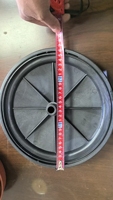 Diffuseur de disque aérateur d'air Dia 270mm pour le traitement de l'eau EPDM