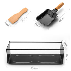 Mini Poêle à <span class=keywords><strong>Raclette</strong></span> Portable à la Bougie avec Manche en Bois Massif, Grill à Fromage, Top Vente - Product Image 2