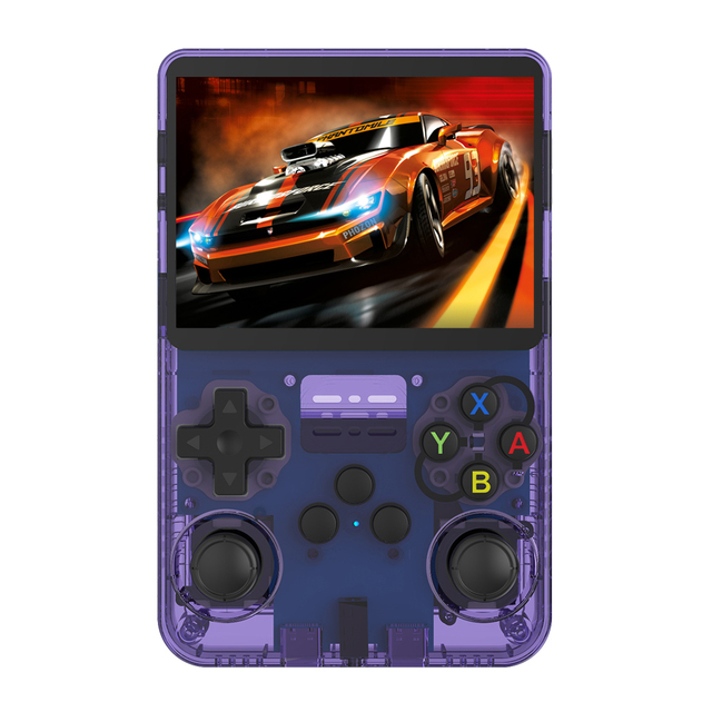 R36S Handheld Video Gaming Console 3.5 Inch Screen Open Source Portable Retro Handheld Game Player  30000 Games
