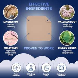 Parche para Dormir con Aroma a Aceites Esenciales Naturales Good Night, Venta al Por Mayor - Product Image 2