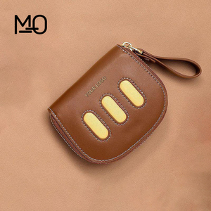 Portafoglio carino maialino <span class=keywords><strong>da</strong></span> moo stile moda senza chiusura più slot per schede e fodera in PU per carte di credito e cambio - Product Image 1