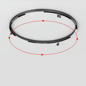 Có thể điều chỉnh đường sắt dẫn theo dõi hệ thống chiếu sáng từ theo dõi ánh sáng bề mặt DC48V theo dõi đường ray - Product Image 4