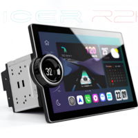 Autoradio Android 13 universel avec écran OLED rotatif 2K de 11,5 pouces, navigation GPS et aide au recul par détection de mouvement