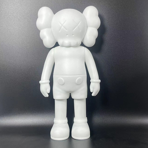 2025 gran oferta oso DIY blanco BrickBear vinilo Material pintura fluida verter figura oso escultura para niños y adultos artesanías - Product Image 3