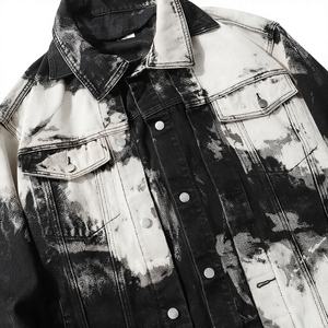 Chaqueta Deportiva de Invierno con Capucha para Hombre, Personalizada, Estilo Casual, con Detalles Desgastados, Nylon en las Bordes - Product Image 1