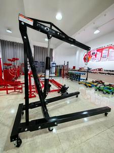 Grue d'atelier de 2 tonnes à prix d'usine-pliable avec roues, acier haute résistance pour la réparation automobile de <span class=keywords><strong>garage</strong></span> et l'entretien d'usine - Product Image 4