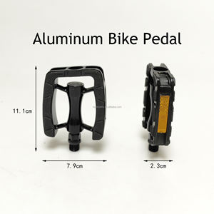 Велосипедные педали с нескользящей поверхностью из TPR, подшипниками DU, запчасти для велосипедов - Product Image 4