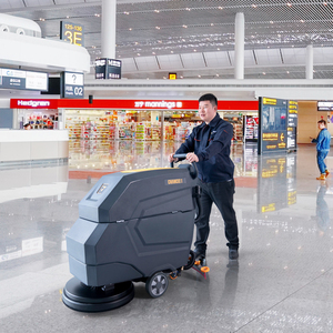 Commercial <b>Walk</b> Behind Floor Scrubber Cleaning <b>Machine</b> with CE Certificate - Product Image 2