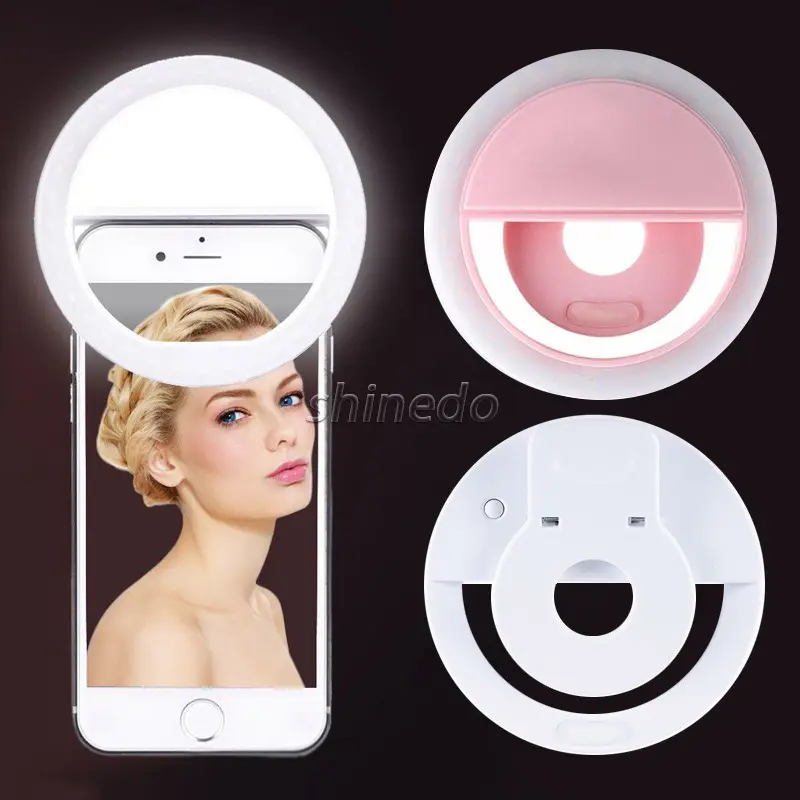 Lampu Ring Swafoto LED 36 Ponsel, Lampu Cincin Foto Ponsel untuk Ponsel
