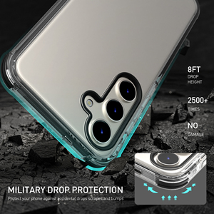 Soonleader Anti-amarillo Protector a prueba de golpes con parachoques de TPE Funda móvil para Samsung S24 y S24 <span class=keywords><strong>Plus</strong></span> - Product Image 3