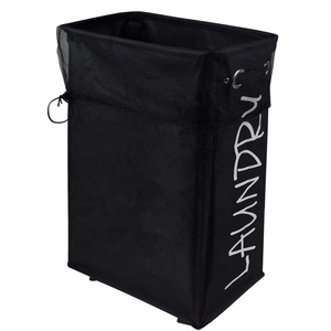 Cesta de lavandería Oxford con ruedas, esquina multifuncional, cesto de lavandería Delgado, almacenamiento de ropa sucia - Product Image 1