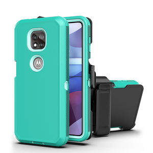 เคสโทรศัพท์<span class=keywords><strong>2</strong></span> In 1ลายหุ่นยนต์กันกระแทก,เคสกันกระแทกพร้อมคลิปหนีบเข็มขัดสำหรับ Moto G Power 2021 - Product Image 5