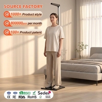 Báscula Digital de Vidrio ABS para Interiores, Precio de Fábrica, 180 kg/100 g, Pantalla LCD, Sensor de Alta Precisión de 1.8 m, Instrumento de Medición de Altura