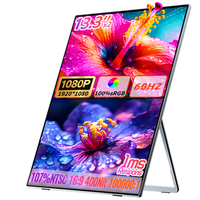 Eimio Moniteur portable double 13,3 pouces OLED IPS 1080p non pliable, prise Type-C, Plug and Play, haut-parleur intégré, prise en charge multi-écrans, OEM ODM