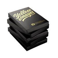 Boîtes cadeaux en papier Kraft à impression de Logo de marque, pour l'emballage de chaussettes