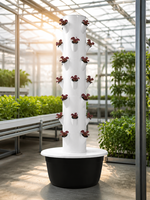 Système hydroponique aéroponique agricole de haute qualité à 7 niveaux, tour verticale NFT pour la plantation de légumes, système de tour hydroponique
