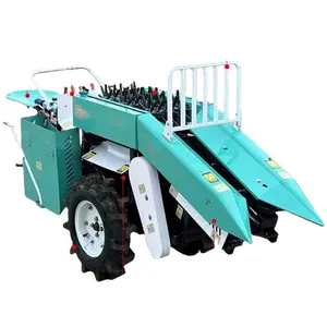 China hot sale 2 row tractor mounted beans corn silage packaging harvester header machine for sale