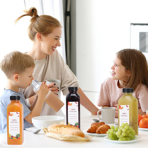 Bottiglie per Succo Riutilizzabili dal Design Trendy, Bottiglia a Forma di Frutta Biodegradabile per Succo a Prezzo di Fabbrica - Product Image 5