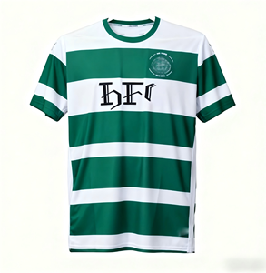 Conjunto de Camiseta de Fútbol Retro para Hombre Adulto, 100% Poliéster, Transpirable, de Secado Rápido, con Nombre y Números de Equipo Personalizados, Manga Corta - Product Image 3