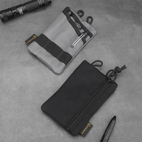 Pochette EDC personnalisée, petit portefeuille tactique, organisateur, sac pour petits outils EDC, couteau, lampe torche, téléphone, pochette Molle