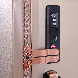 Valise de luxe pour affaires en ABS, 4 roues, simple, étanche, coque rigide, avec roulettes silencieuses - Product Image 5