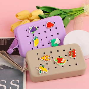 Bolsa de Silicona con Orificios para Monedas, Diseño de Dibujos Animados, Rectangular, al por Mayor - Product Image 2