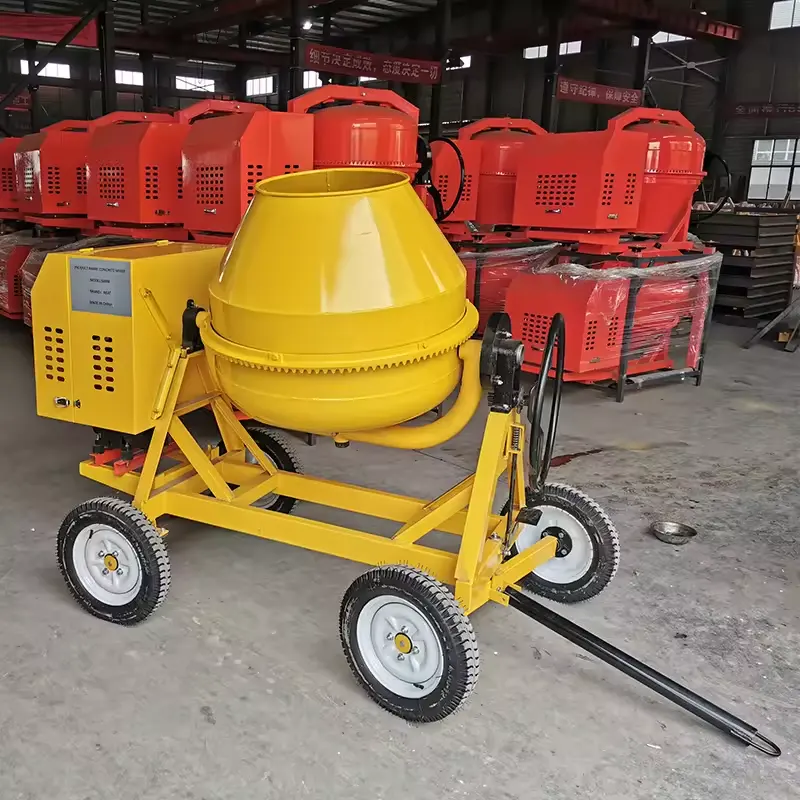 Factory Supply Highly Efficient Portable CM400-4C Concrete Mixer Machine for sale