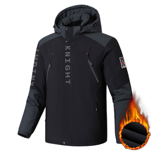 Veste <span class=keywords><strong>de</strong></span> randonnée imperméable <span class=keywords><strong>grande</strong></span> <span class=keywords><strong>taille</strong></span> pour <span class=keywords><strong>homme</strong></span>, coupe-vent pour Camping, <span class=keywords><strong>ski</strong></span>, chasse, course, Trekking, pêche, manteau d'extérieur - Product Image 2