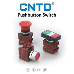 CNTD c2pnf phẳng đầu tự khóa nút chuyển đổi tạm thời pushbutton chuyển đổi 22mm nhấn nút chuyển đổi 6A 250VAC - Product Image 2