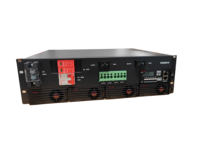 Système d'alimentation CC ImPow 3U 12 kW 200 A 48 V avec redresseur, module 3 kW 50 A, alimentation télécom intégrée 40-60 V