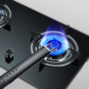 Arc Pulse USB Rechargeable Igniter Black Aluminum Alloy For <b>Candles</b> - Product Image 3