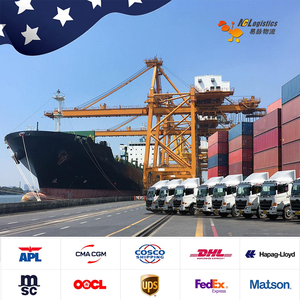 Sea Shipping 20Ft 40Ft Fcl Freight Forwarder Indonesia to Usa Canada International Logistics Services