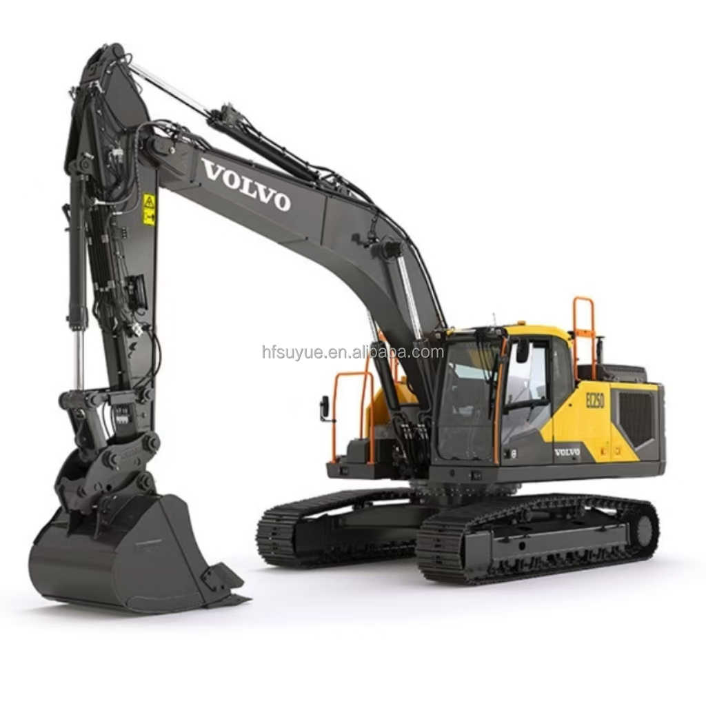 Оригинальный гидравлический экскаватор VOLVO EC250, Подержанные экскаваторы VOLVO EC250