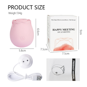 OEM Adult Sex Toys Rose <span class=keywords><strong>Vibrator</strong></span> Vrouwelijke Waterdichte Rose Toys Clitoris Zuignap Borststimulator Siliconen voor Vrouwen - Product Image 6