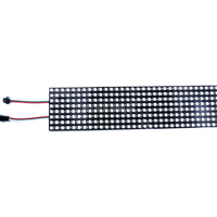 Pleine Couleur WS2812B Flexible 8*8 8*32 16*16MM Led SMD 5050 RVB Adressable Led Panneau Lumineux Pixel Écran Lumières Colorées