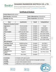 プロ仕様工場製 天然純粋オーガニック乾燥イラクサ葉粉末エキス 食品グレード 食品サプリメント - Product Image 2