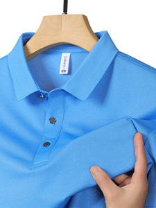 Ropa de golf bordada impresa diseño personalizado liso blanco negro algodón poliéster ajuste seco en blanco hombres mujeres Golf Polo camisetas - Product Image 5